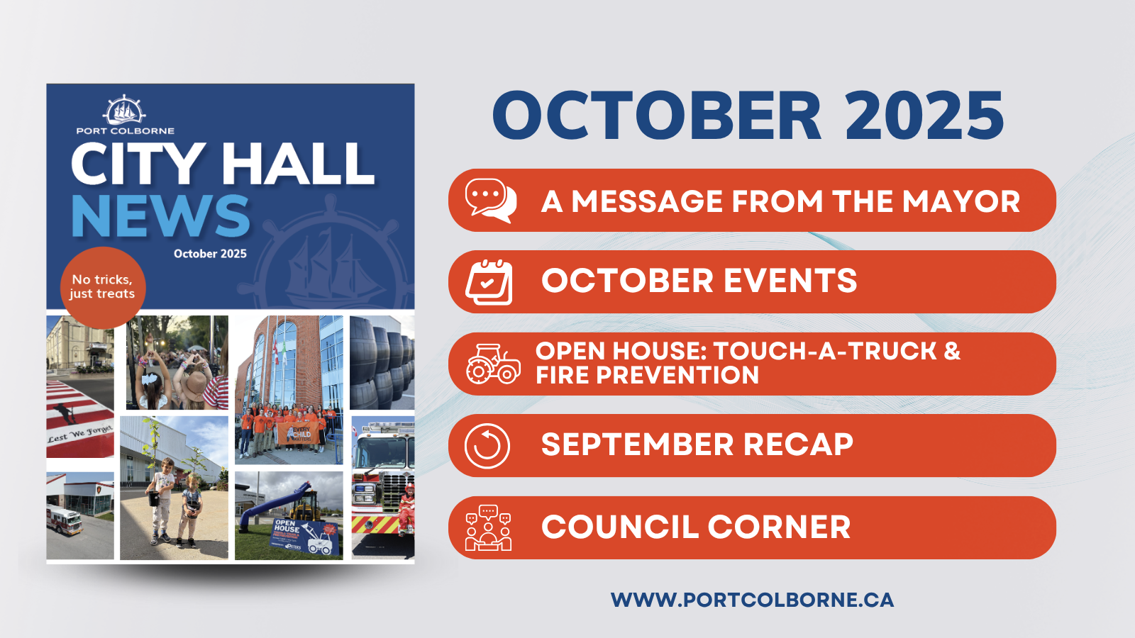 city hall news october